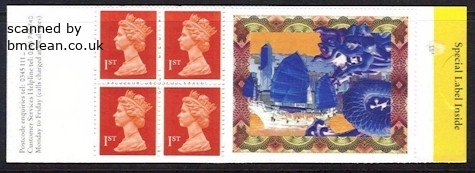 (image for) 1997 4x1st + Hong Kong Label HB13