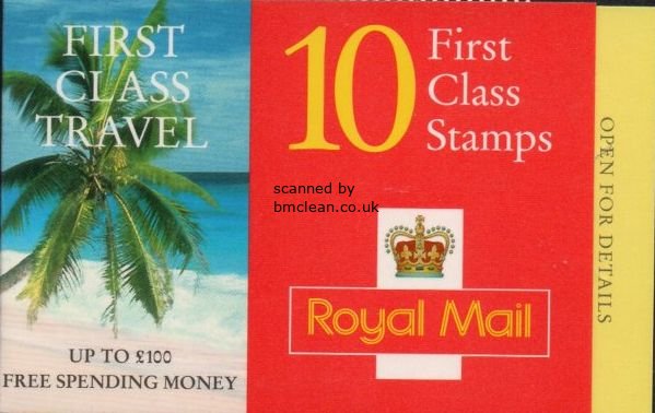 (image for) 1996 10x1st First Class Travel on Cover HD43