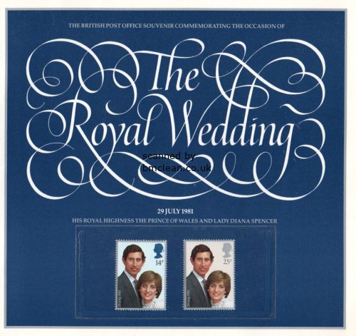 (image for) 1981 Royal Wedding Souvenir Booklet
