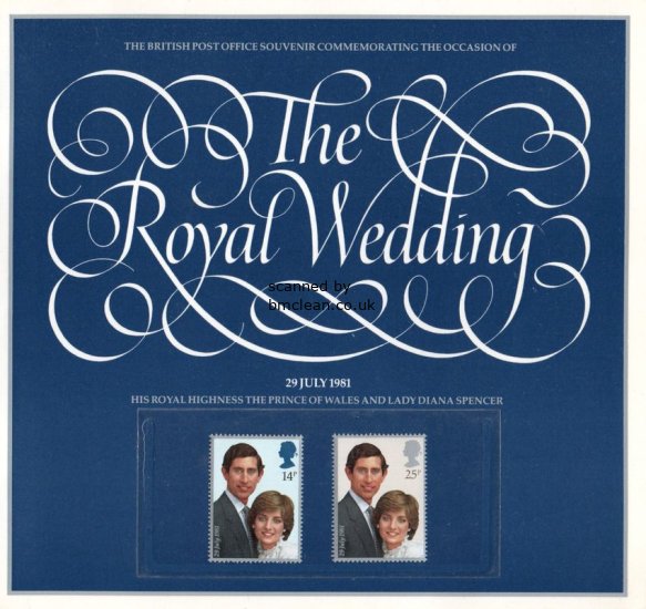 (image for) 1981 Royal Wedding Souvenir Booklet