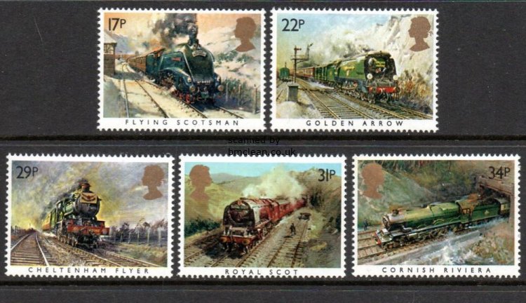 (image for) 1985 Famous Trains