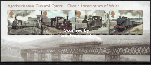 (image for) 2014 Classic Locomotives of Wales M/S