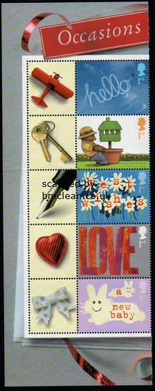 (image for) 2002 Occasions From Smiler Sheets