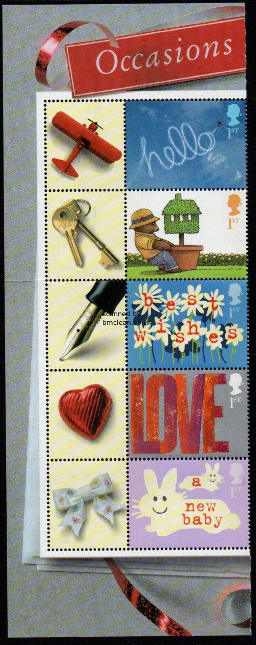 (image for) 2002 Occasions From Smiler Sheets