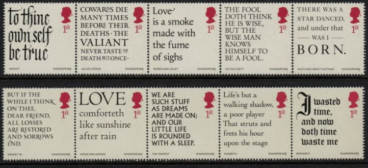 (image for) 2016 William Shakespeare - Click Image to Close