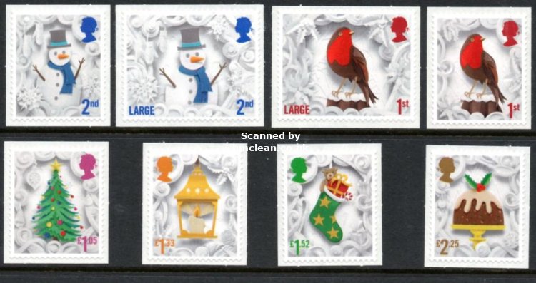 (image for) 2016 Christmas Stamps