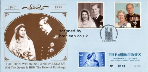 (image for) 1997 Royal Golden Wedding (Times)