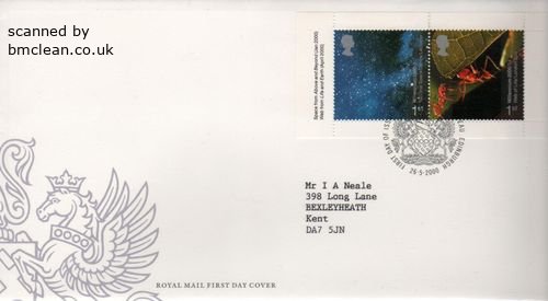 (image for) 2000 Above & Beyond Pane FDC