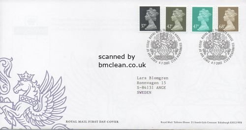 (image for) 2002 New Value Definitives (4v)