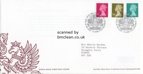 (image for) 2008 New Value Definitives (3v)