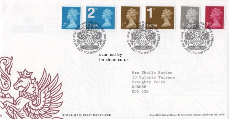 (image for) 2009 New NVI Definitives (6v)