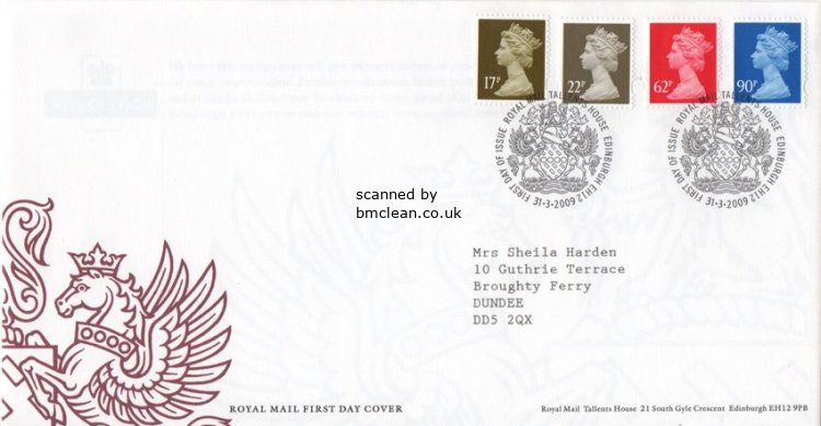 (image for) 2009 New Definitives (4v)