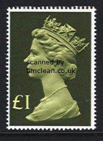 (image for) £1.00 Yellow-Green & Blackish Olive
