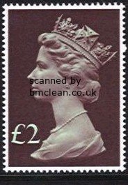 (image for) £2 Light Emerald & Purple Brown