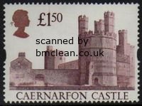 (image for) 1992 £1.50 Caernarfon Castle