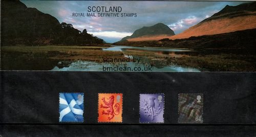 (image for) 1999 Scotland Pack No 45