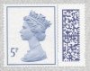 (image for) 5p Violet-Blue Barcode Machin