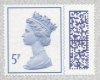 (image for) 5p Violet-Blue Barcode Machin