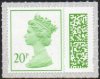 (image for) 20p Light Green Barcode Machin