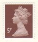 (image for) 5p Dull Red Brown