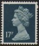(image for) 17p Deep Blue Centre Band