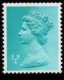 (image for) ½p Turquoise Centre Band