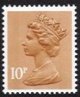 (image for) 10p Orange brown 2 Side Bands Type II