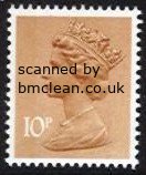 (image for) 10p Orange brown Right Band