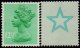 (image for) 12½p Light emerald Center Band Type 2 Underprint