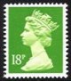 (image for) 18p Bright green Centre Band