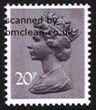 (image for) 20p Dull purple 2 Side Bands