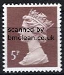 (image for) 5p Red Brown