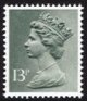 (image for) 13p Olive grey