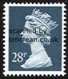 (image for) 28p Bluish grey