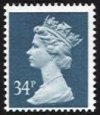 (image for) 34p Bluish grey