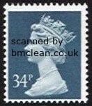 (image for) 34p Bluish grey