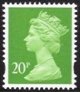 (image for) 20p Bright Green 2 Bands