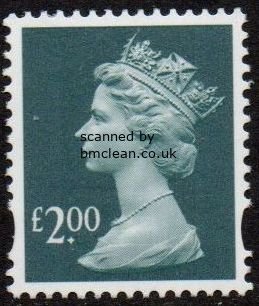 (image for) £2.00 Blue Green