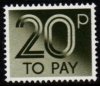 (image for) 20p Olive Green
