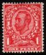 (image for) 1912 1d Scarlet Imp. Crown Watermark U/M