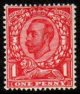 (image for) 1912 1d Scarlet Imp. Crown Watermark U/M