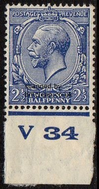 (image for) 2½d Blue V34