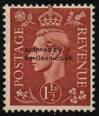 (image for) 1½d Pale Brown