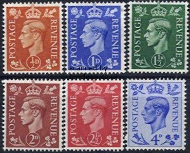 (image for) 1950-52 Colours Changed Set