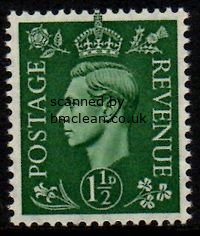 (image for) 1½d Pale Green