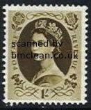 (image for) Tudor 1/- Bistre Brown