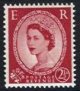(image for) 1957 Graphite 2½d Red