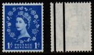 (image for) 1958 Graphite 1d Blue (Lines Misplaced)