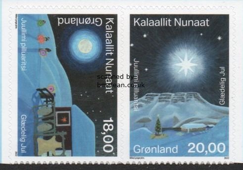 (image for) 2022 Christmas Stamps (S/A)
