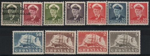 (image for) 1950-58 Definitives Set M/M